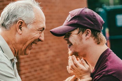 father and son photo 